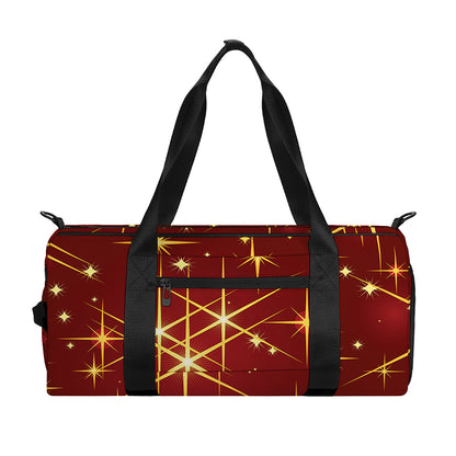 Christmas Sparkle Print Gym Bag
