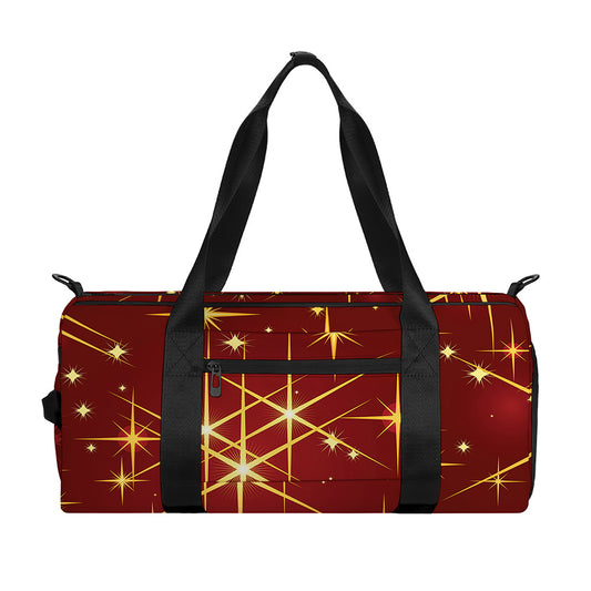 Christmas Sparkle Print Gym Bag