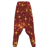 Christmas Sparkle Print Hammer Pants