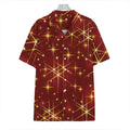 Christmas Sparkle Print Hawaiian Shirt