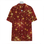 Christmas Sparkle Print Hawaiian Shirt