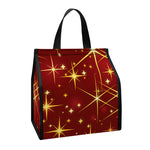 Christmas Sparkle Print Insulated Lunch Tote