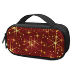 Christmas Sparkle Print Insulin Cooler Travel Case