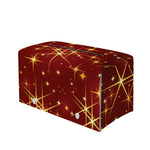 Christmas Sparkle Print Leather Tissue Box Cover