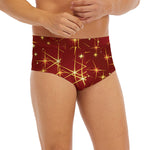 Christmas Sparkle Print Men's Briefs