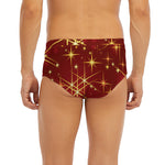 Christmas Sparkle Print Men's Briefs
