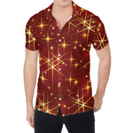 Christmas Sparkle Print Men's Shirt