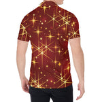 Christmas Sparkle Print Men's Shirt