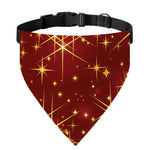 Christmas Sparkle Print Over The Collar Dog Bandana