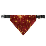 Christmas Sparkle Print Over The Collar Dog Bandana