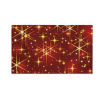 Christmas Sparkle Print Polyester Flag