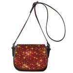 Christmas Sparkle Print Saddle Bag