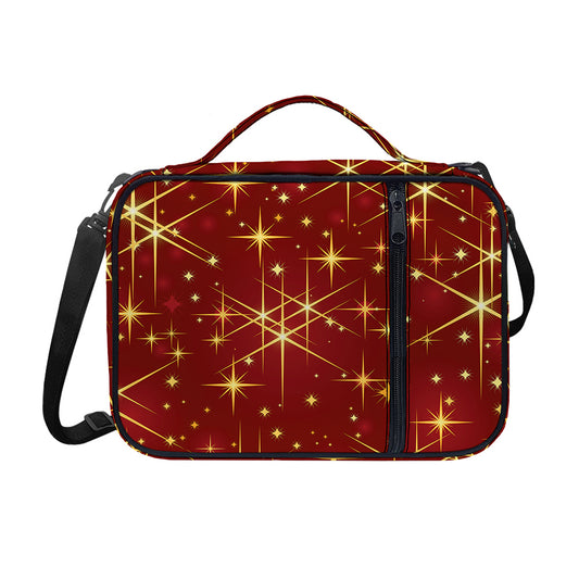 Christmas Sparkle Print Shoulder Strap Bible Bag