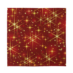 Christmas Sparkle Print Silk Bandana