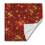 Christmas Sparkle Print Silk Bandana