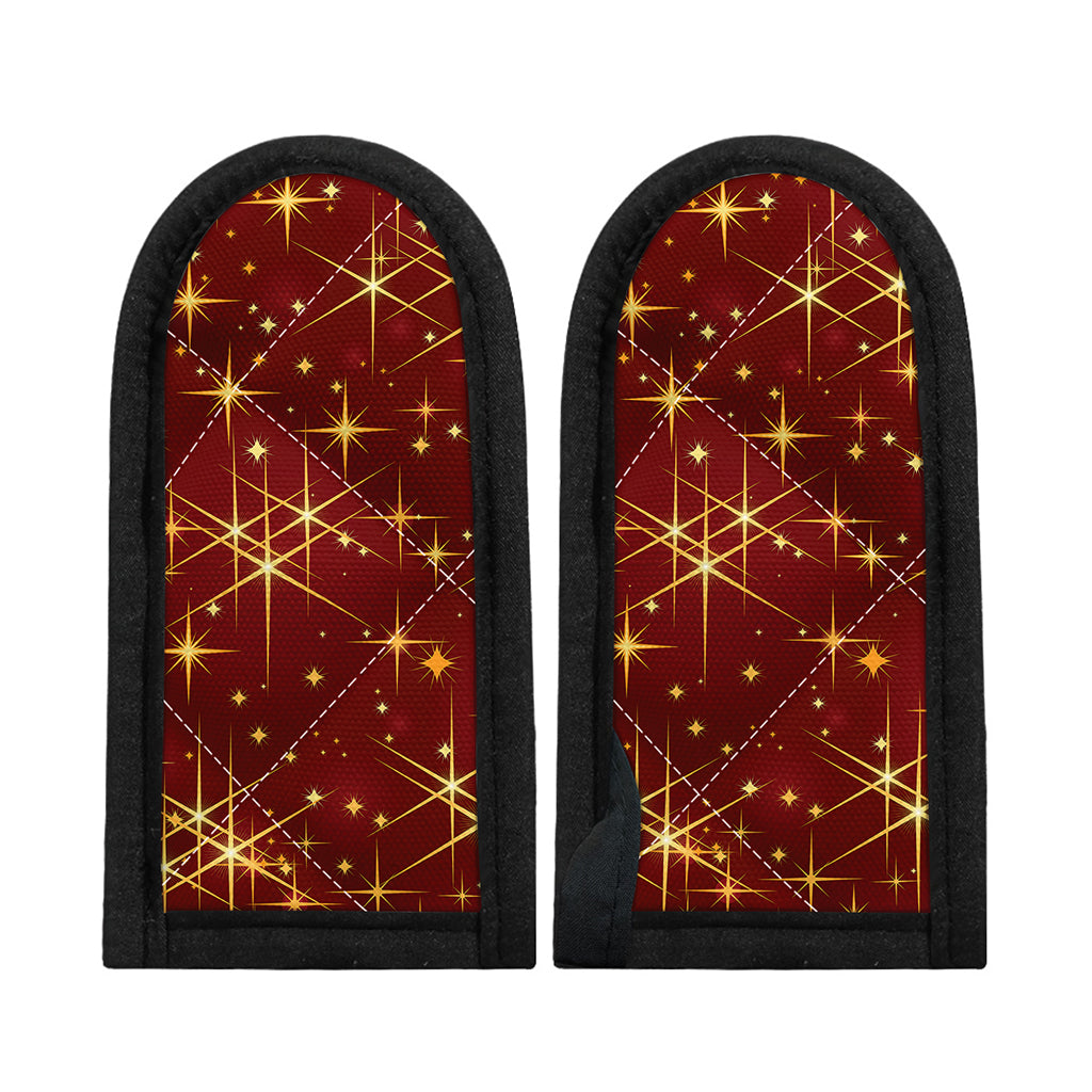Christmas Sparkle Print Skillet Handle Cover