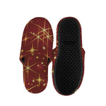 Christmas Sparkle Print Slippers