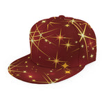 Christmas Sparkle Print Snapback Cap