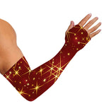 Christmas Sparkle Print Sun Protection Arm Sleeves
