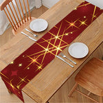 Christmas Sparkle Print Table Runner