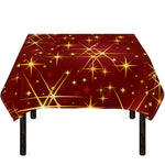 Christmas Sparkle Print Tablecloth