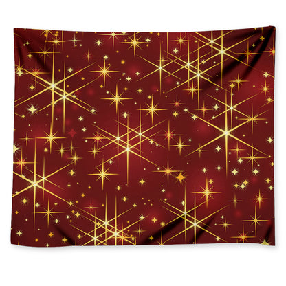 Christmas Sparkle Print Tapestry