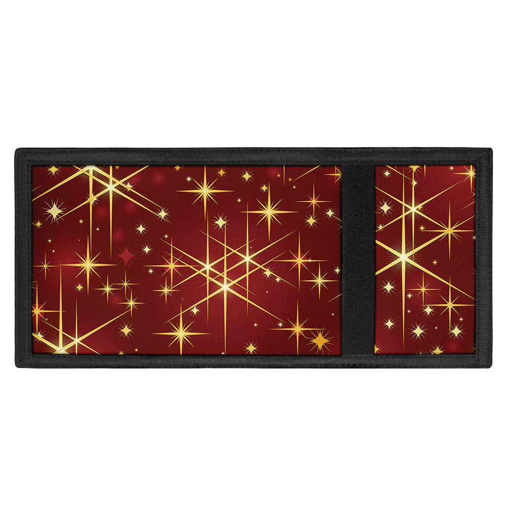 Christmas Sparkle Print Trifold Wallet
