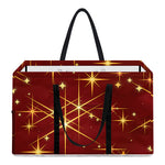 Christmas Sparkle Print Utility Tote Bag