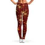 Christmas Sparkle Print Women's Leggings