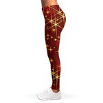 Christmas Sparkle Print Women's Leggings