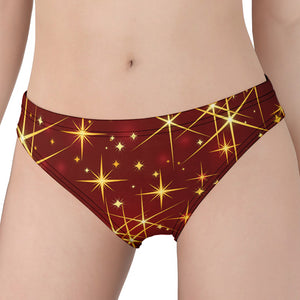 Christmas Sparkle Print Women's Panties