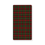 Christmas Tartan Pattern Print Baby Crib Sheet