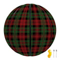 Christmas Tartan Pattern Print Basketball