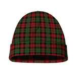 Christmas Tartan Pattern Print Beanie