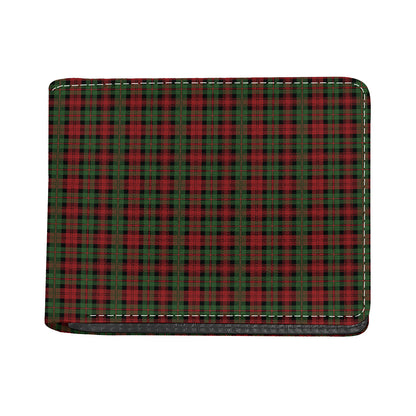Christmas Tartan Pattern Print Bifold Wallet