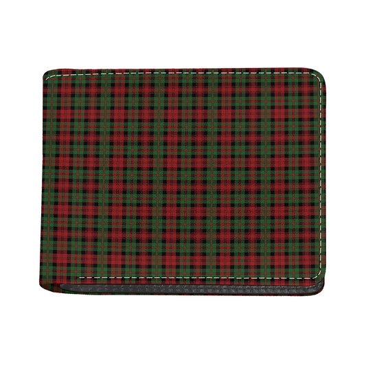 Christmas Tartan Pattern Print Bifold Wallet