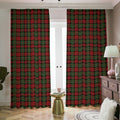 Christmas Tartan Pattern Print Dimout Pencil Pleat Curtains