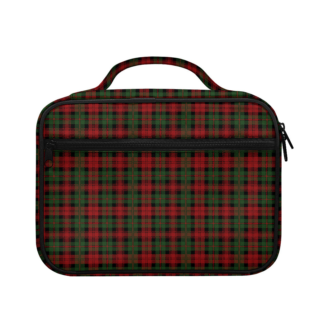 Christmas Tartan Pattern Print Briefcase Bible Bag