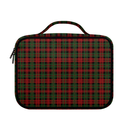 Christmas Tartan Pattern Print Briefcase Bible Bag