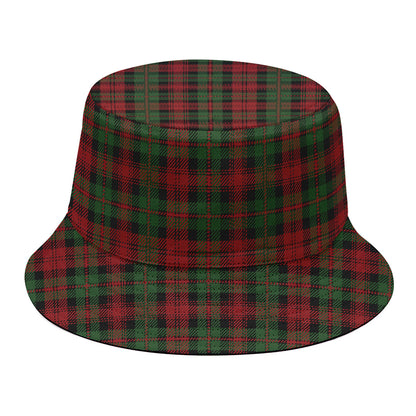 Christmas Tartan Pattern Print Bucket Hat