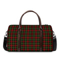 Christmas Tartan Pattern Print Duffel Bag