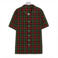 Christmas Tartan Pattern Print Hawaiian Shirt