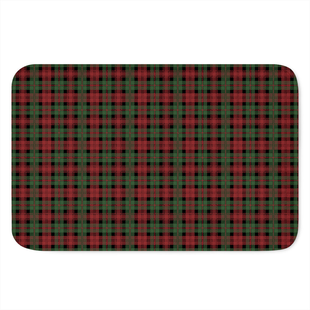 Christmas Tartan Pattern Print Indoor Door Mat