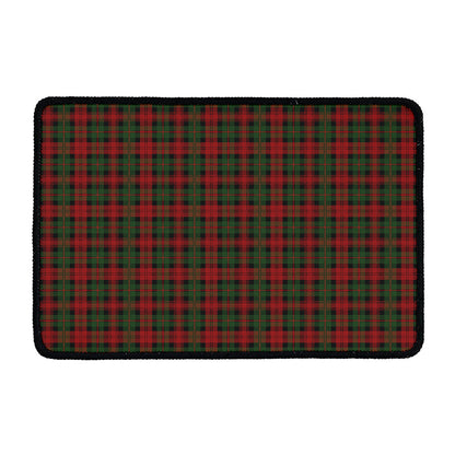 Christmas Tartan Pattern Print Kitchen Mat