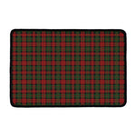 Christmas Tartan Pattern Print Kitchen Mat