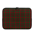 Christmas Tartan Pattern Print Laptop Sleeve