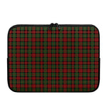 Christmas Tartan Pattern Print Laptop Sleeve
