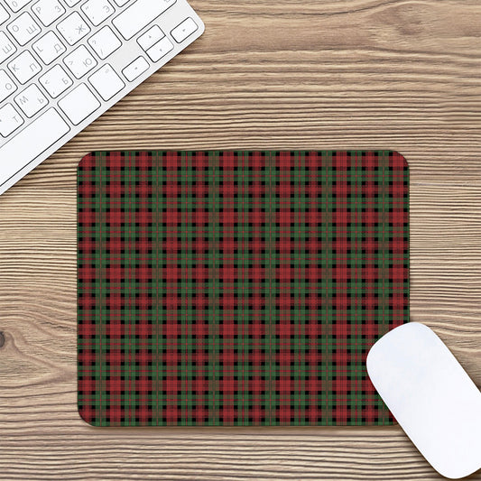 Christmas Tartan Pattern Print Mouse Pad