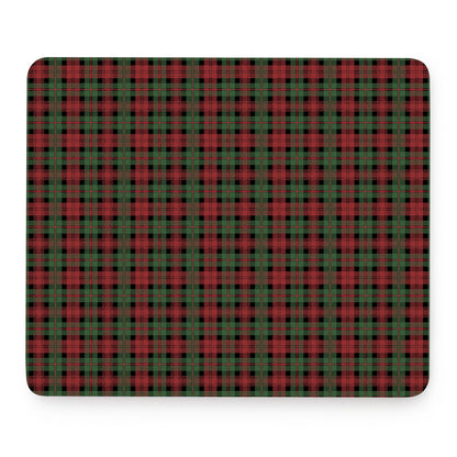 Christmas Tartan Pattern Print Mouse Pad