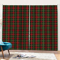 Christmas Tartan Pattern Print Pencil Pleat Curtains